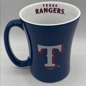 Texas Rangers Blue Mug New Multi Logo